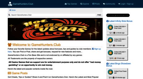 GameHuntersClub (@GameHuntersClub) .